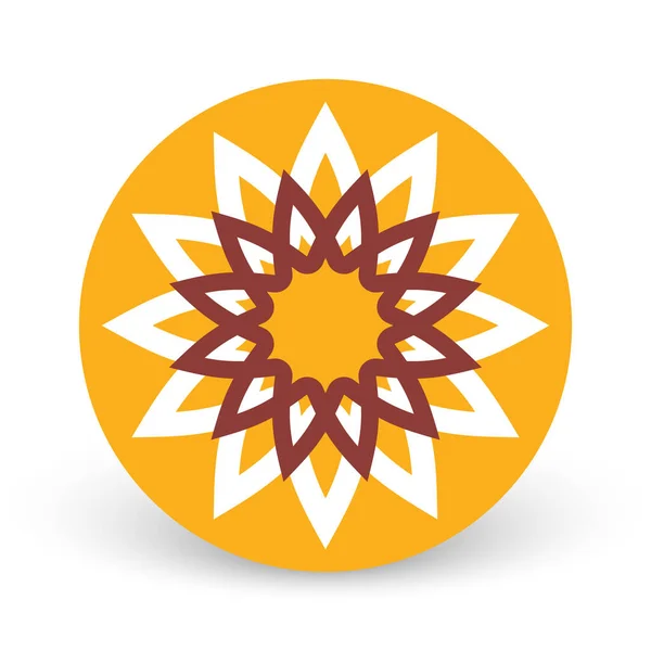 Projekt Logo Ozdoby Symbol Projektu Abstrakcyjna Ilustracja Wektora Obrazu — Wektor stockowy