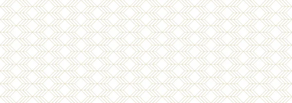 Абстрактний Простий Геометричний Вектор Безшовний Візерунок Текстурою Золотої Лінії Білому Ліцензійні Стокові Ілюстрації