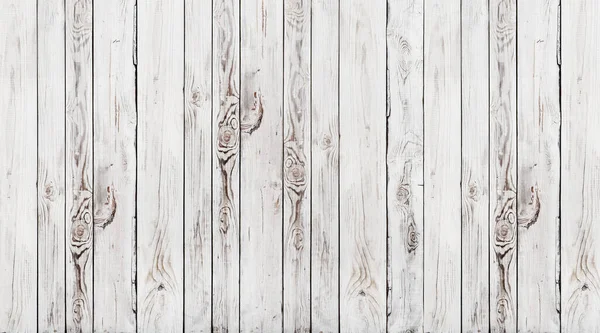木製の表面 ヴィンテージみすぼらしい白い木製の板 空の背景を表示します 建物や床に使用される木材の作品 大工と死ぬためのコピースペースを持つ広告バナー — ストック写真