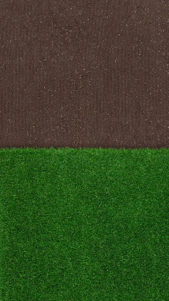 Meadow Green Grass Surface Soil Ground Surface Turf Terrain Blank — Stock Photo, Image