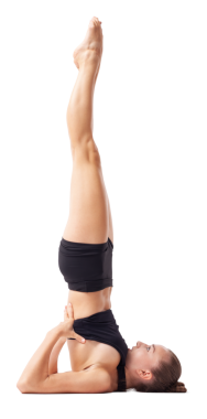 Sanatsal jimnastik eğitimi alan genç bir kadın, esnek ritmik jimnastikçi pozlar veriyor ve beceri ve yetenek gösteriyor, spor antrenmanı, fitness ve refah konsepti, beyaz arka planda izole edilmiş.