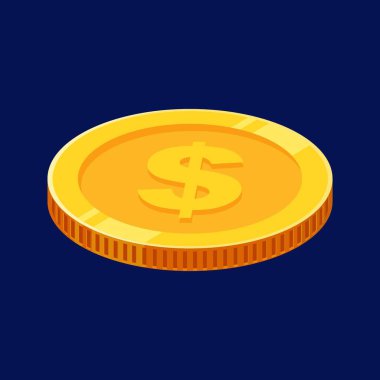 ABD Doları Altın Vektörü