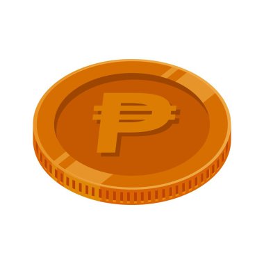 Peso Bozukluğu Bronz Filipin Para Bakırı PHP tecrit edildi