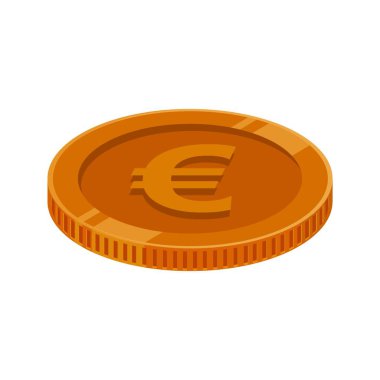 Euro Madeni Para Vektörü