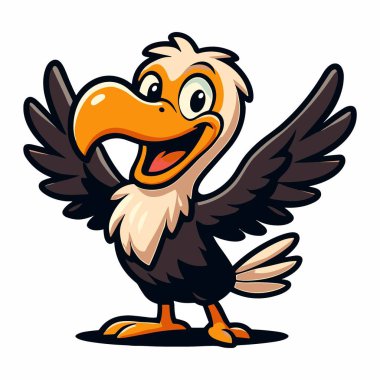 Dodo kuşu çizgi film karakteri şirin dodo kuşu çizimleri