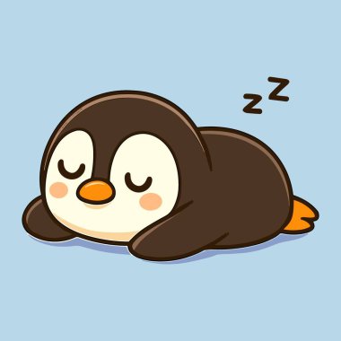 Uyuyan Penguen Uyuyan Çizgi Filmi Tatlı Penguen Uykuları