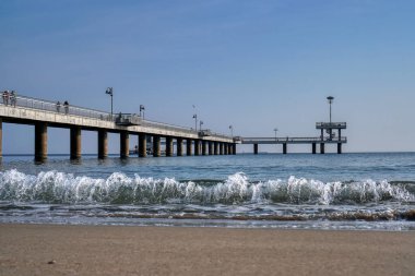 The Pier of Burgas Bulgaria