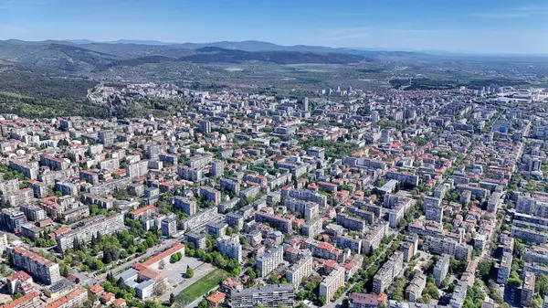 Stara Zagora Bulgaria Vista Del Dron Panorama —  Fotos de Stock