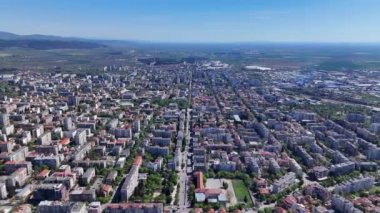 Stara Zagora Bulgaristan insansız hava aracı manzarası