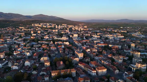 Kazanlak Bulgaristan Doğu Avrupa insansız hava aracı görüşü