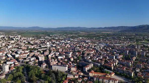 Kazanlak Bulgaria Europa Del Este Vista Del Dron —  Fotos de Stock