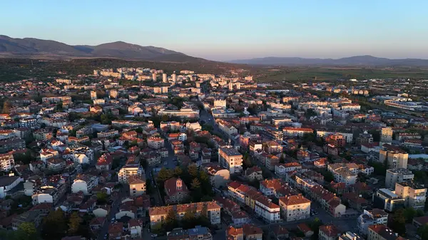 Kazanlak Bulgarien Osteuropa Drohnenansicht — Stockfoto