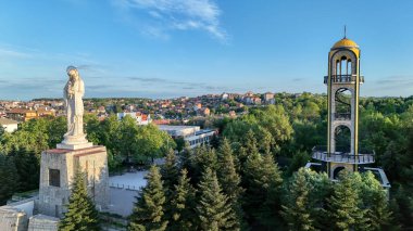 Haskovo Bulgaristan Avrupa insansız hava aracı kenti heykeli