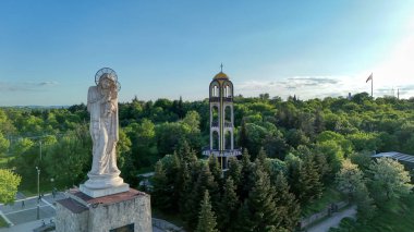 Haskovo Bulgaristan Avrupa insansız hava aracı kenti heykeli