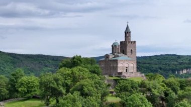 Veliko Tarnovo Çarevets Kale insansız hava aracı Bulgaristan Avrupa