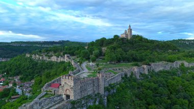 Veliko Tarnovo Çarevets Kale insansız hava aracı Bulgaristan Avrupa