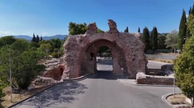 Roma duvarlarının güney kapısı Hisarya Bulgaristan