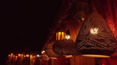 Arap lambası egzotik romantik gizemli gece lambası
