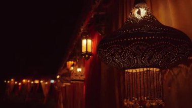 Arap lambası egzotik romantik gizemli gece lambası
