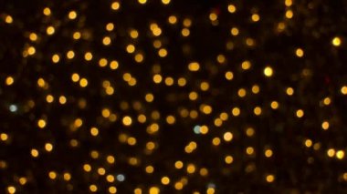 Işıklar bockhe arka plan sarı bulanık video arkaplan