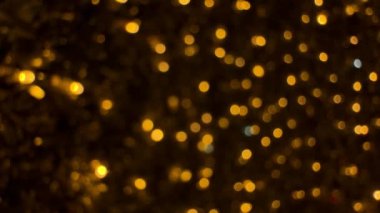 Işıklar bockhe arka plan sarı bulanık video arkaplan