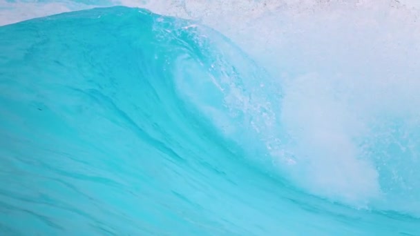 Ідеальний Послідовний Розрив Хвилі Двигуном Басейні Серфінгу Використання Сучасних Технологій — стокове відео