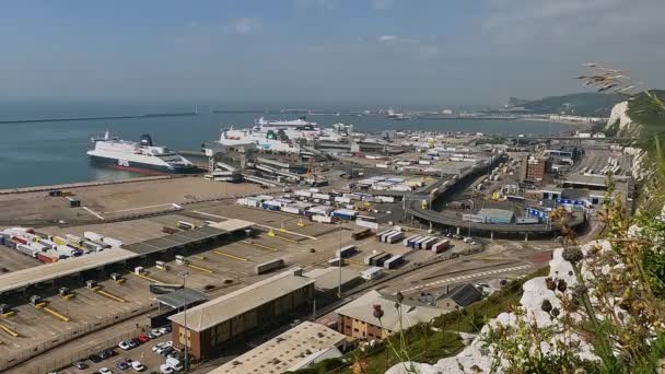 Port Dover Reino Unido Septiembre 2023 Lapso Del Tiempo Vista — Vídeos de Stock