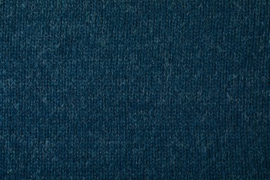 Sweater texture background. Blue wool knitted texture abstract background