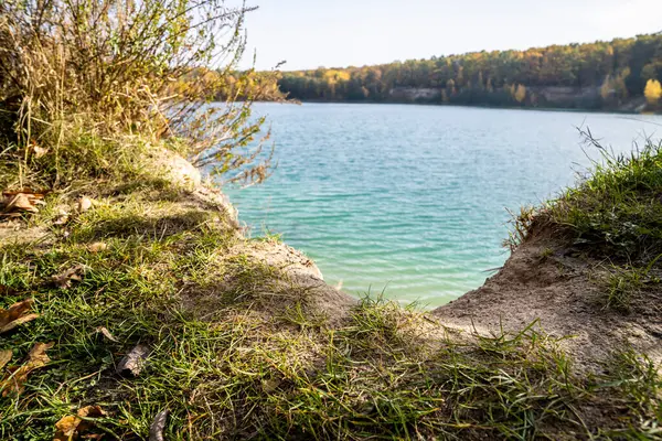 Piękne Jezioro Jesienią — Zdjęcie stockowe