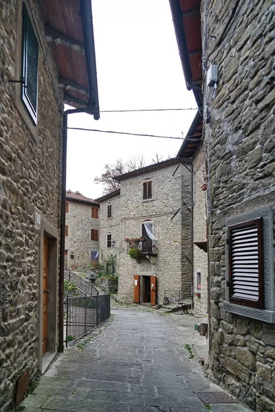 Glimpse Ancient Medieval Village Raggiolo Tuscany Italy — Stock Photo, Image