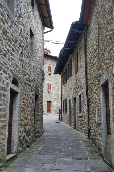 Aperçu Ancien Village Médiéval Raggiolo Toscane Italie — Photo