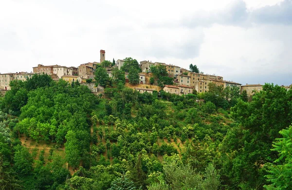 이탈리아 토스카나 우디노에 마을의 — 스톡 사진