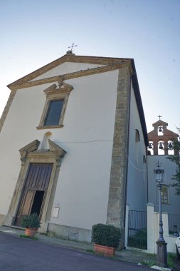 Anghiari, Toskana, İtalya 'da Santa Maria delle Grazie Kilisesi