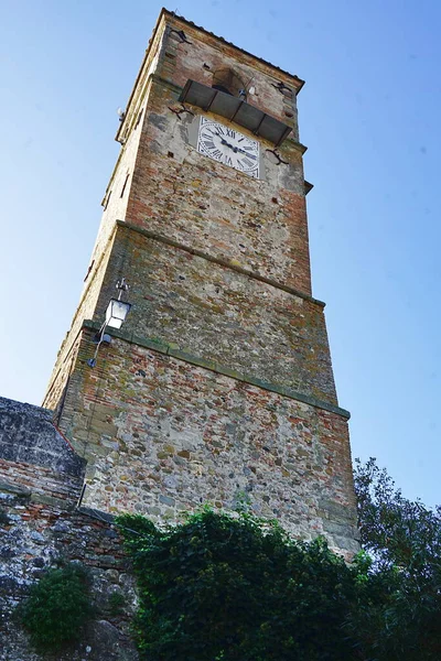 Anghiari Toskana Talya Daki Campano Saat Kulesi — Stok fotoğraf
