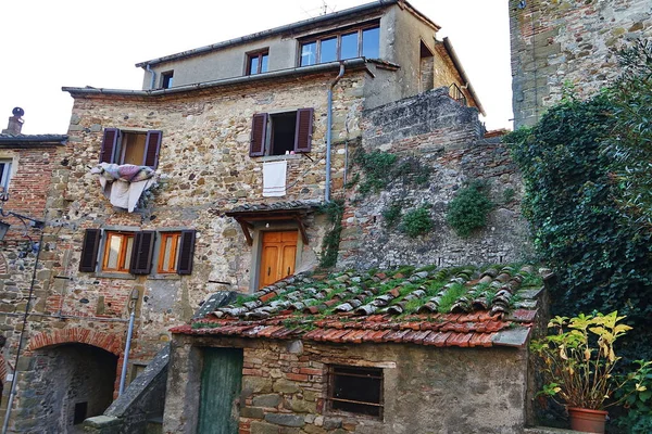 Blick Auf Die Mittelalterliche Altstadt Von Anghiari Toskana Italien — Stockfoto