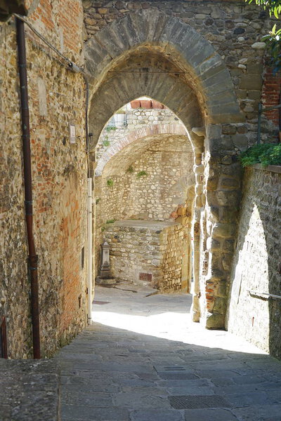 Sant'Angelo gate in Anghiari, Tuscany, Italy