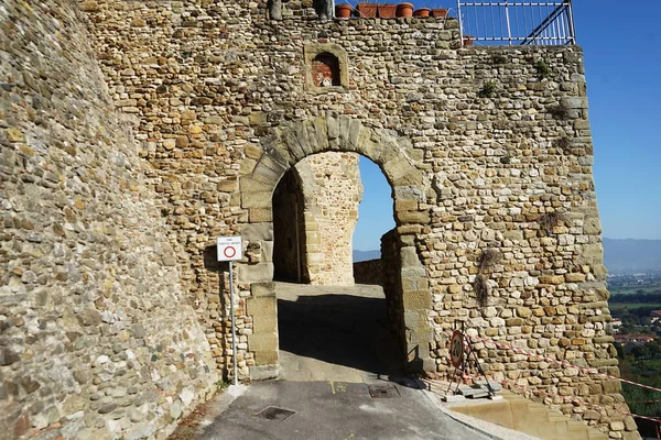 Sant Angelo Gate Anghiari Τοσκάνη Ιταλία — Φωτογραφία Αρχείου