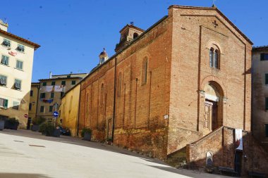 Azizler Kilisesi Lorenzo ve Leonardo Castelfiorentino, Toskana, İtalya