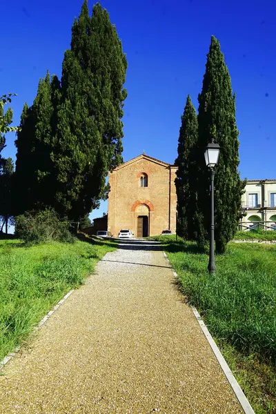 Igreja Ippolito Biagio Saints Castelfiorentino Toscana Itália — Fotografia de Stock
