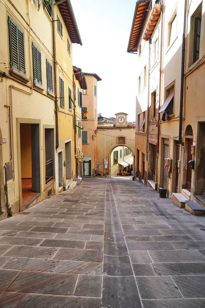 Castelfiorentino, Toskana, İtalya 'nın tarihi merkezinde.