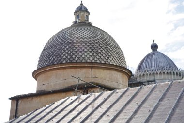 Pisa, Toskana, İtalya 'daki Katedral ve anıtsal mezarlıklar.