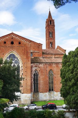 Pisa, Toskana, İtalya 'daki San Francesco Kilisesi