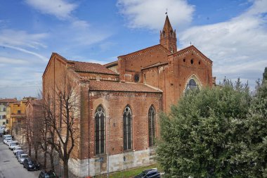 Pisa, Toskana, İtalya 'daki San Francesco Kilisesi