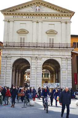 Pisa, Toskana, İtalya 'daki Devlet Arşivleri Sarayı