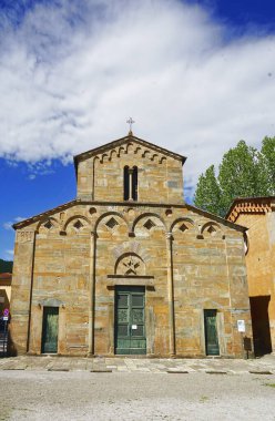 Santa Maria Kilisesi Vicopisano, Toskana, İtalya
