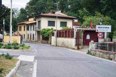 Floransa yakınlarındaki Grassina kasabası, Toskana, İtalya