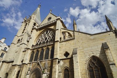 Paris 'teki Saint-Eustache Kilisesi Fransa