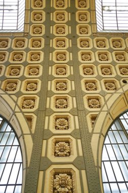 Paris, Fransa 'daki Orsay Müzesi' nin detayları.