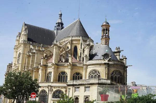 stock image Church of Saint-Eustache in Paris France