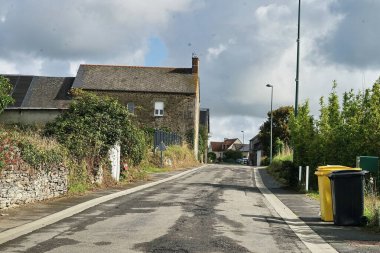 Village of Moidrey in Normandy, France clipart